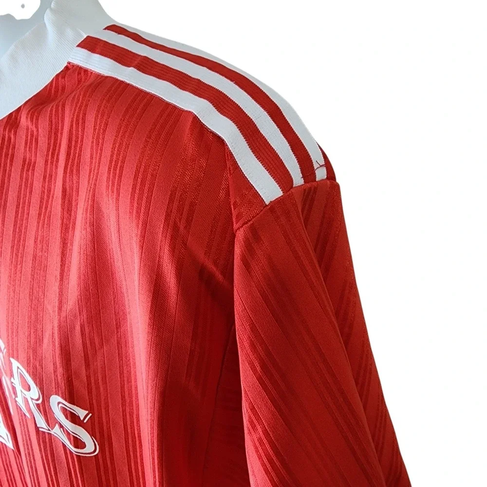Vintage Adidas Crusaders #10 Soccer Jersey Made USA Red Men's Large 90s L
